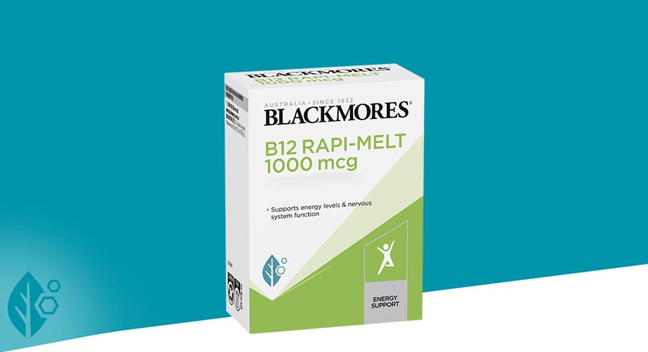 Blackmores B12 Rapi-Melt 1000mcg 60 Tablets