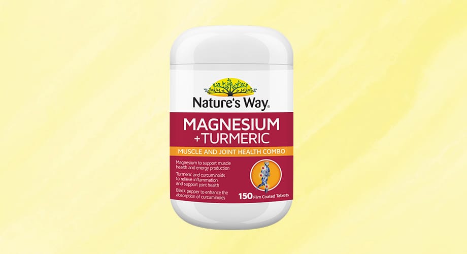 Nature's Way Magnesium and Tumeric 150 Tablets