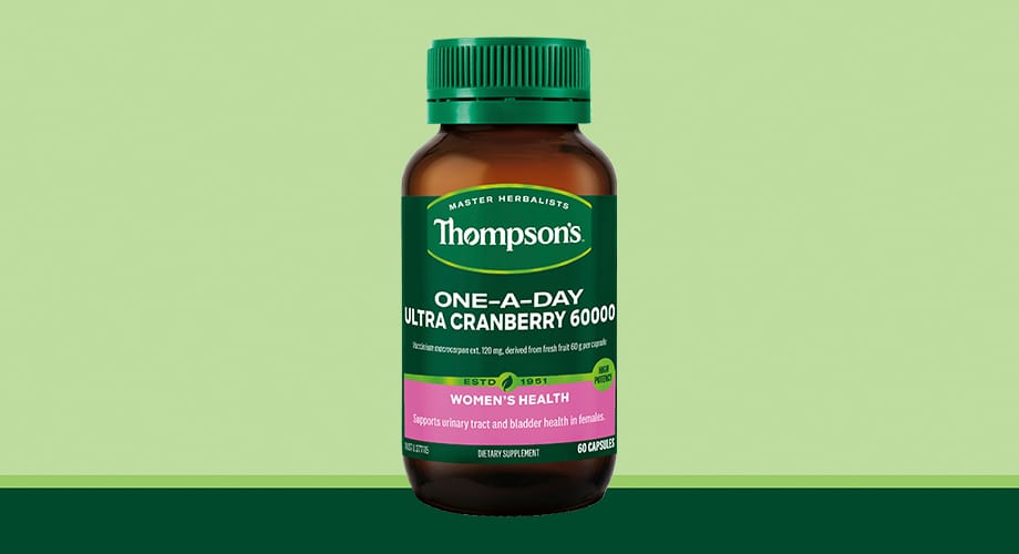 Thompson’s One-A-Day Ultra Cranberry 60000mg 60 Capsules