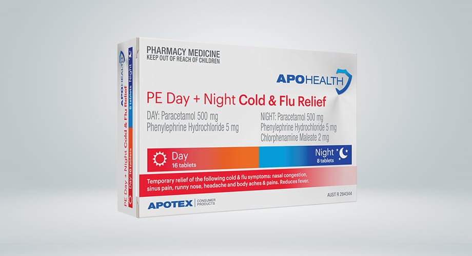 APOHEALTH Cold & Flu Relief PE Day/Night 24 Tablets