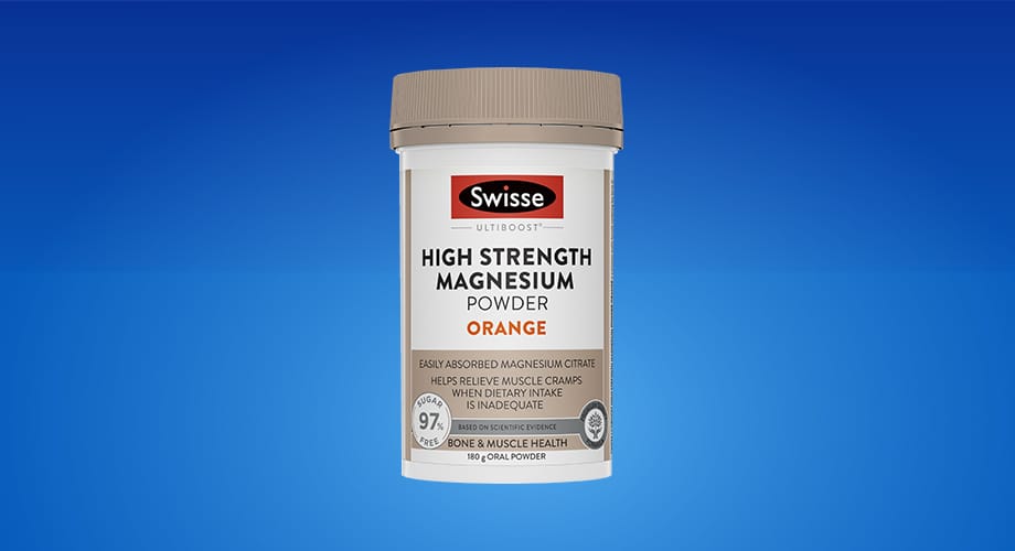 Swisse Ultiboost High Strength Magnesium Powder Orange 180g