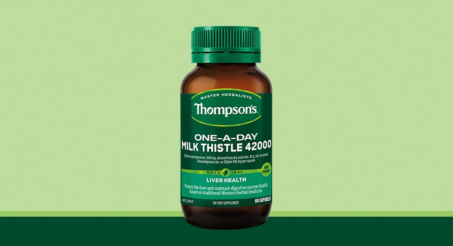 Thompson’s One-A-Day Milk Thistle 42,000mg 60 Capsules