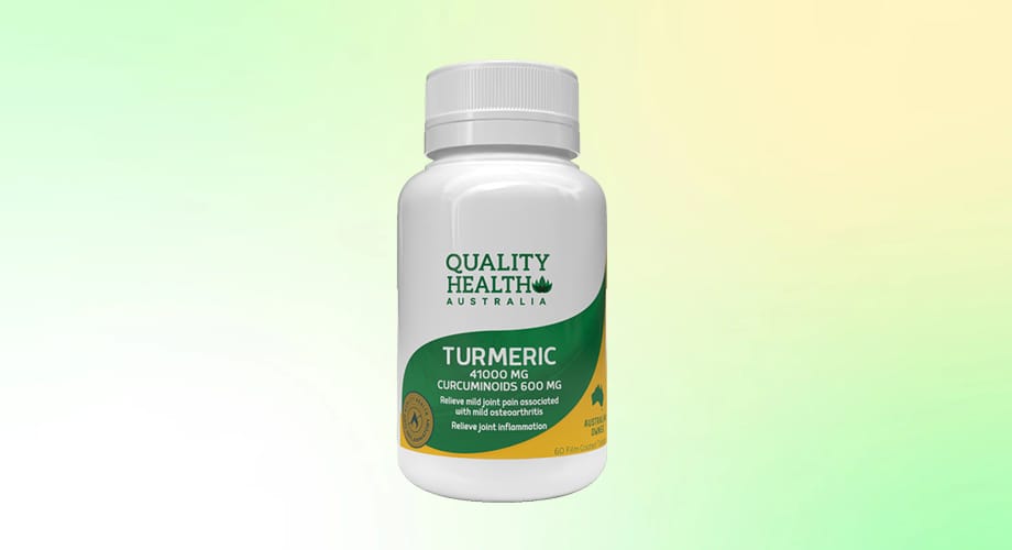 Quality Health Turmeric 41000mg 60 Tablets