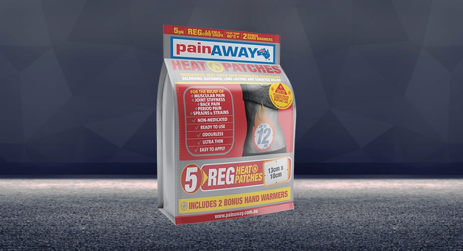 Pain Away Heat Patches Regular 5pk