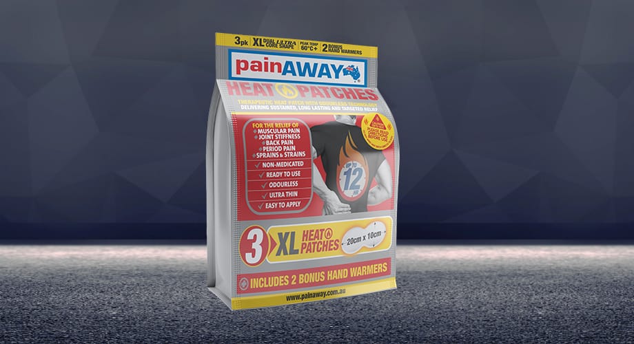 Pain Away Heat Patches XL 3 pk