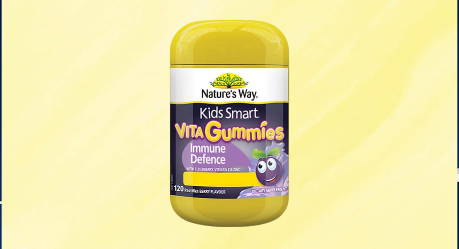 Nature's Way Kids Smart Vita Gummies Immune Defence 120pk