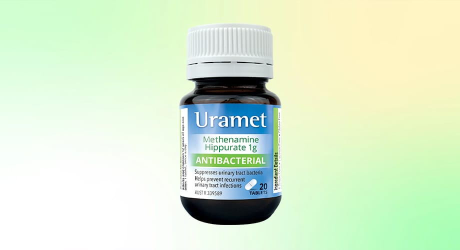 Uramet Urinary Tract Anti-Bacterial Support 20 Tablets
