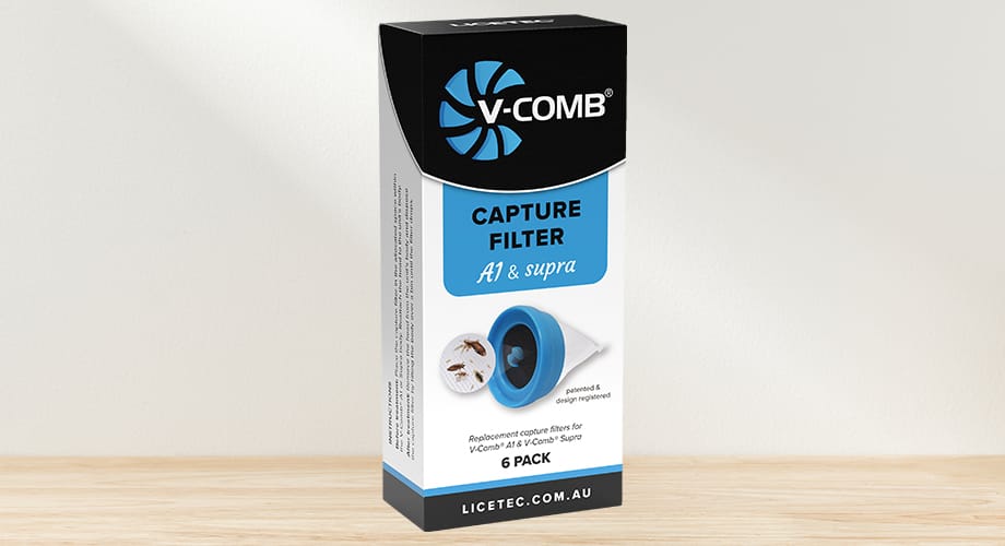 Licetec V-comb Capture Filters A1 & Supra 6pk