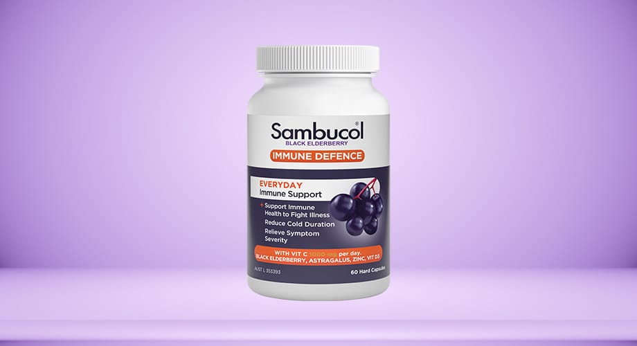 Sambucol Immune Defence Everyday 60 Capsules