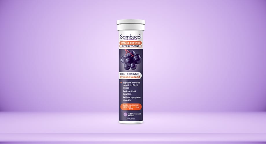 Sambucol Immune Defence Effervescent 15 Tablets