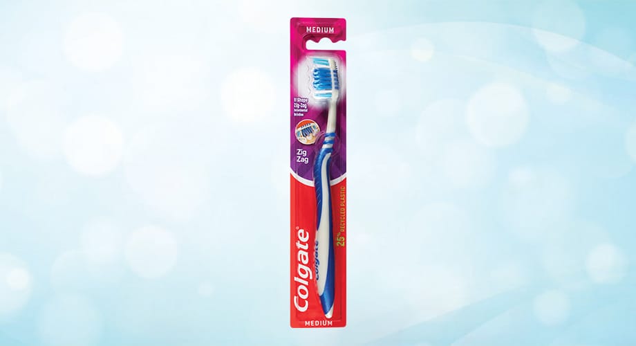 Colgate ZigZag Deep Interdental Toothbrush Medium 1pk