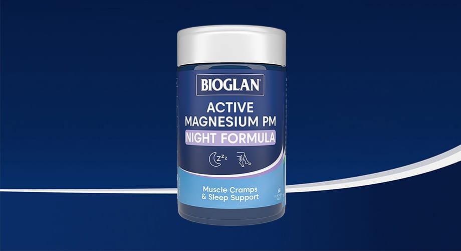 Bioglan Active Magnesium PM Night Formula 60 Tablets