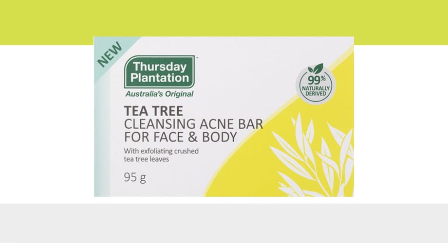 Thursday Plantation Cleansing Bar for Face & Body 95g