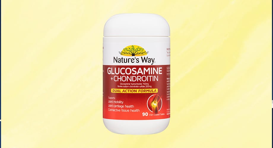 Nature's Way Glucosamine plus Chondroitin Dual Action 90 Tablets