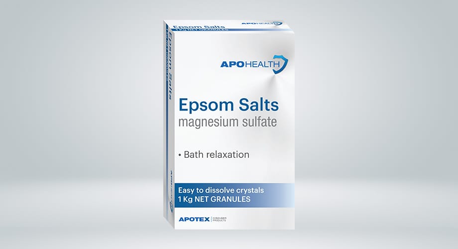 APOHEALTH Epsom Salts 1kg Box