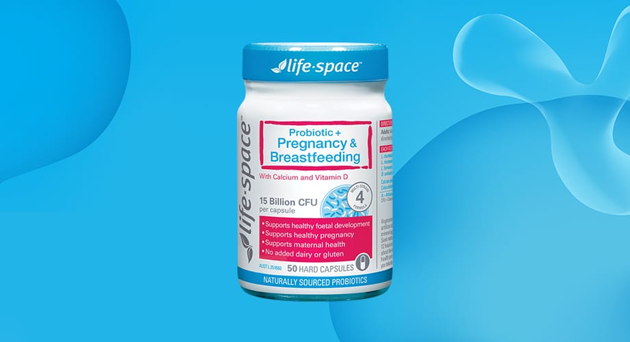 Life-Space Probiotic + Pregnancy & Breastfeeding 50 Capsules