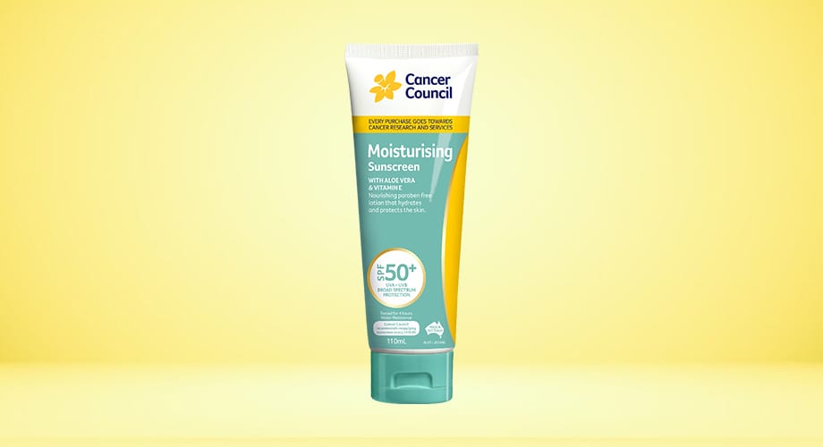 Cancer Council Moisturising Sunscreen SPF 50 + 110mL