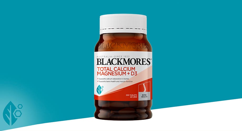 Blackmores Total Calcium Magnesium plus D3 200 Tablets