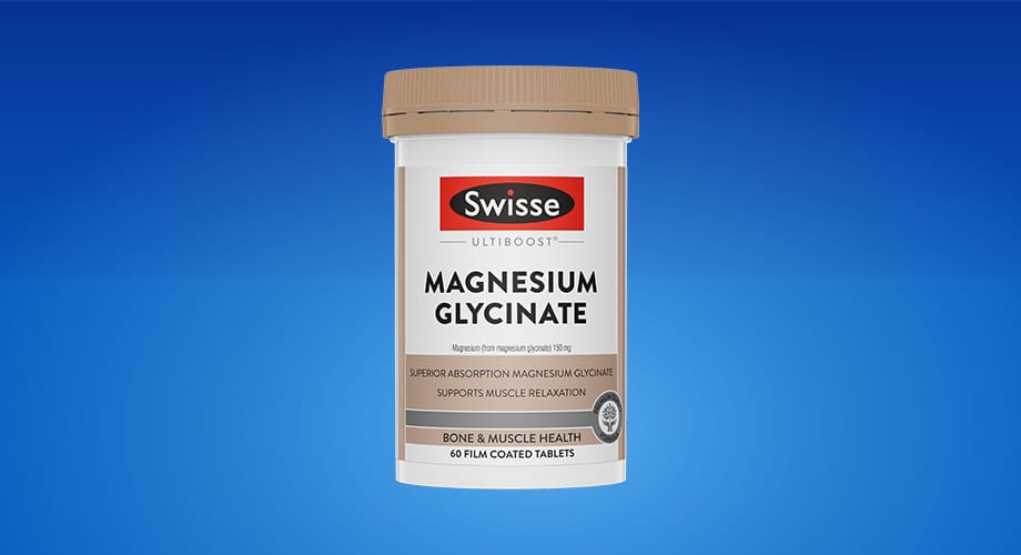Swisse Ultiboost Magnesium Glycinate 60 Tablets