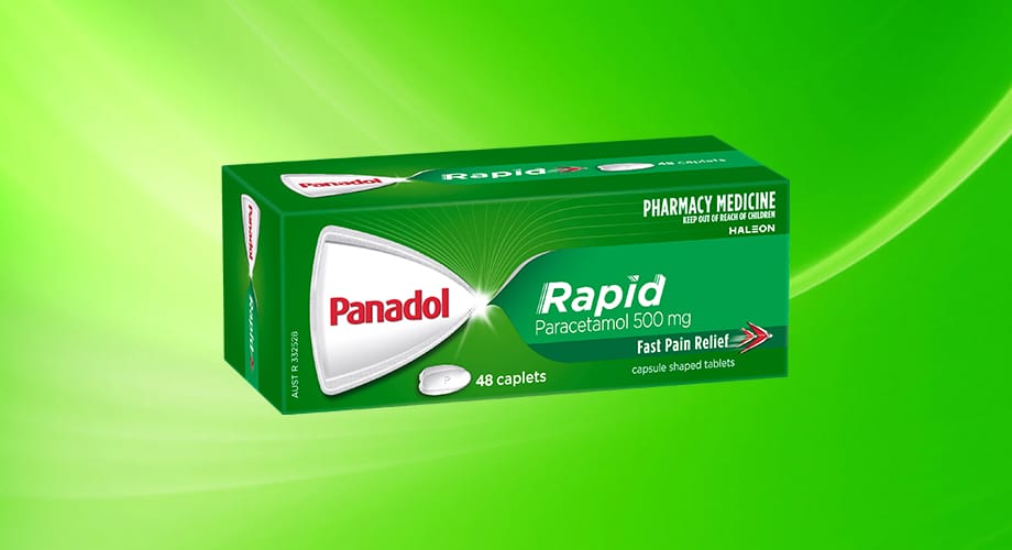 Panadol Rapid 500mg 48 Caplets