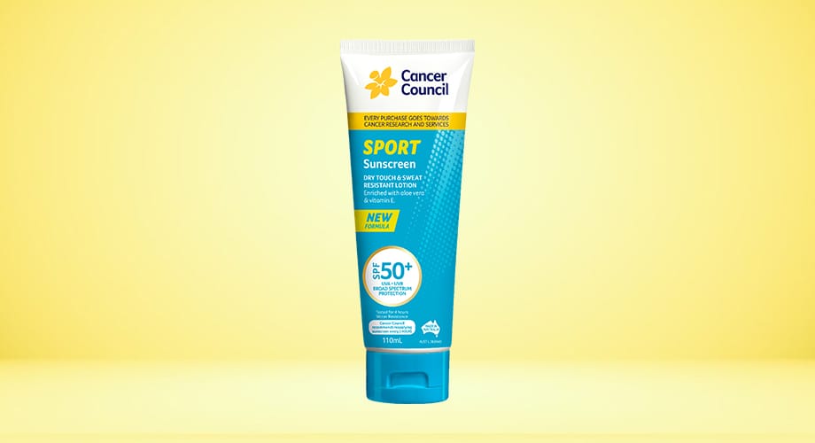 Cancer Council Sport Dry Touch Sweat Resistant SPF50+ 110mL