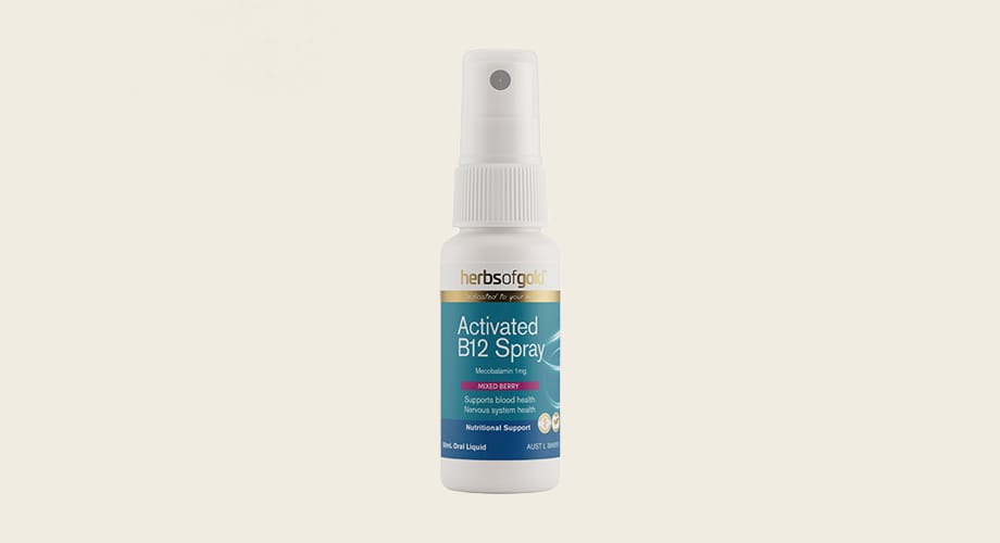 Herbs Of Gold Activated B12 Spray 50mL