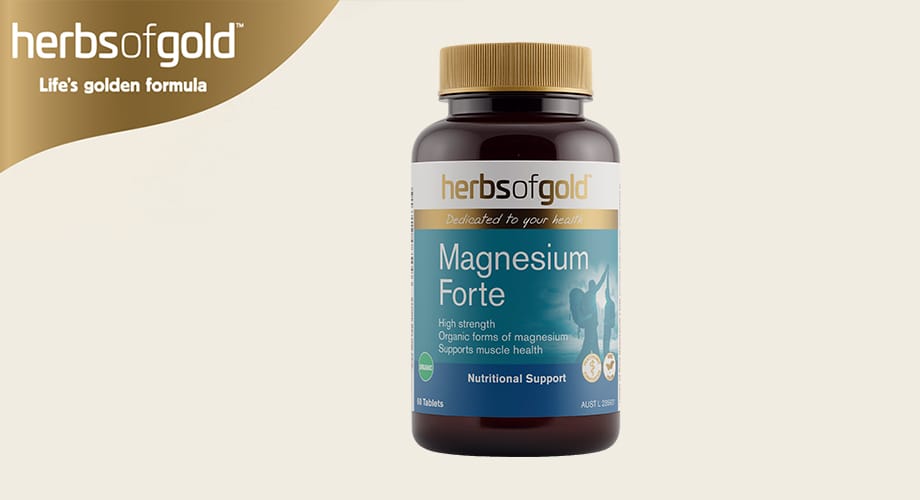 Herbs of Gold Magnesium Forte 60 Tablets