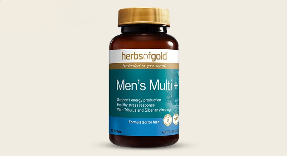 Herbs of Gold Men's Multi + 30 Tablets