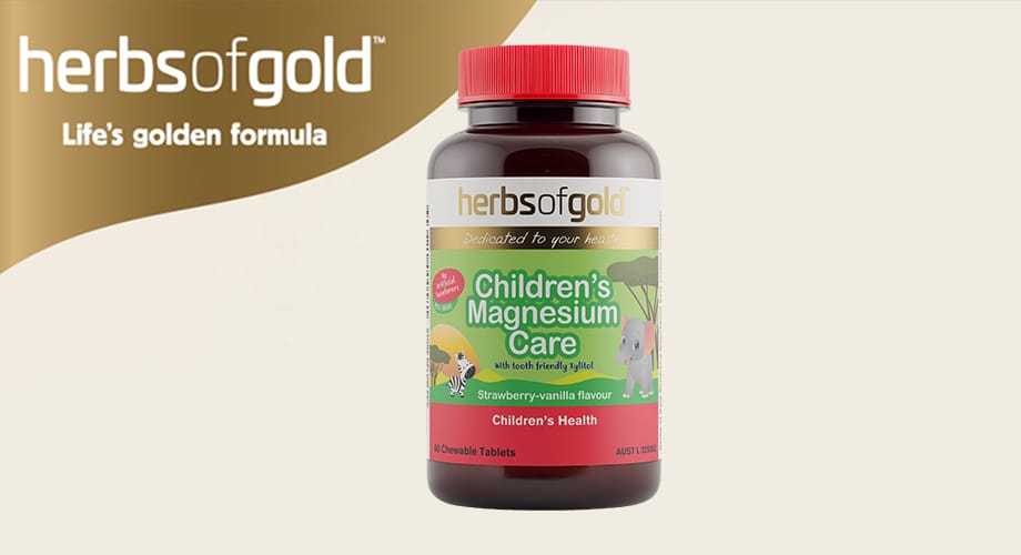 Herbs of Gold Children’s Magnesium Care 60 Tablets