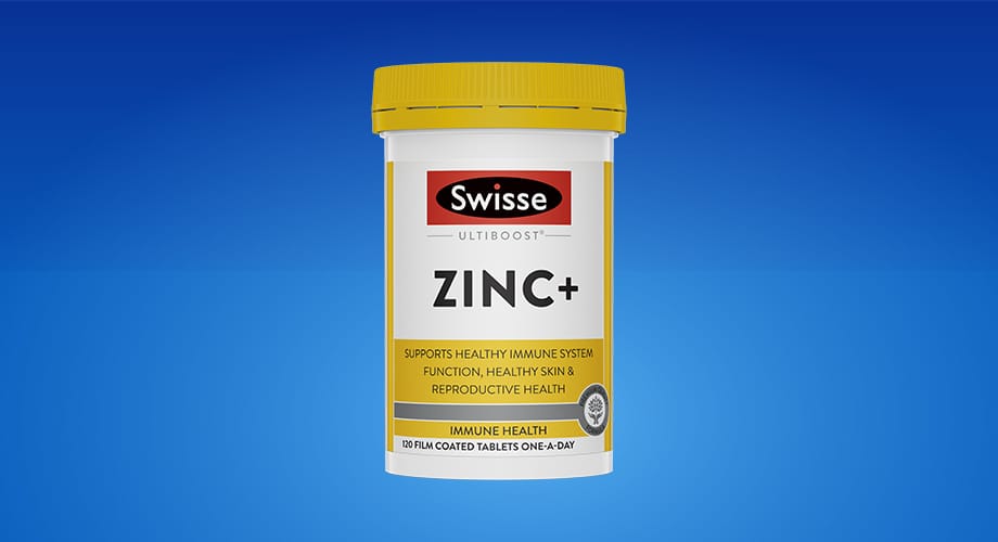 Swisse Ultiboost Zinc+ 120 Tablets