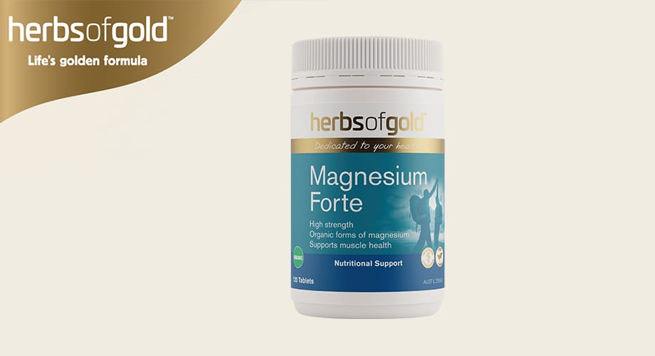 Herbs of Gold Magnesium Forte 120 Tablets