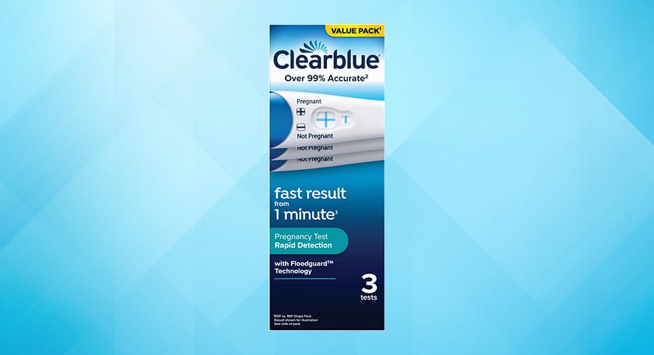 Clearblue Visual Pregnancy Test 3pk