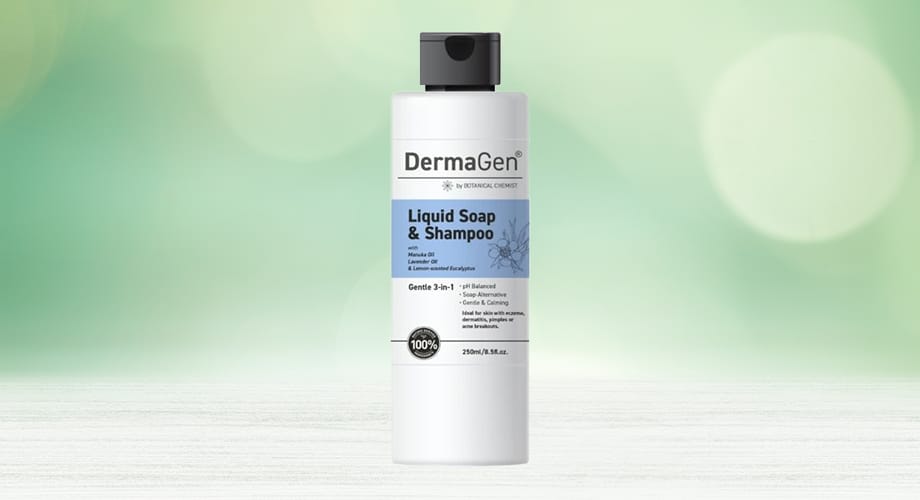 Dermagen Liquid Soap and Shampoo 250mL