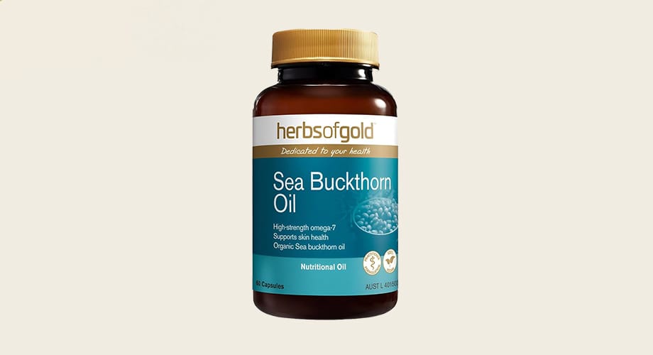 Herbs Of Gold Sea Buckthorn Oil 60 Capsules