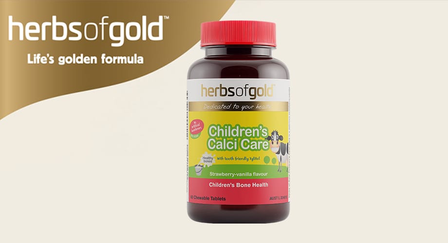Herbs of Gold Children's Calci Care 60 Tablets