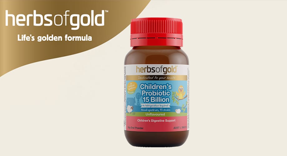 Herbs of Gold Childrens Probiotic 15 Billion 50g