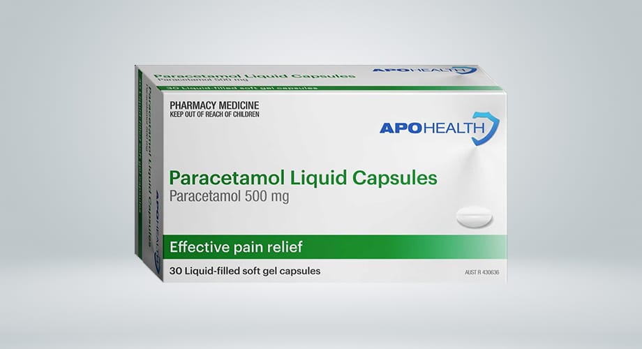 APOHEALTH Paracetamol 30 Liquid Capsules