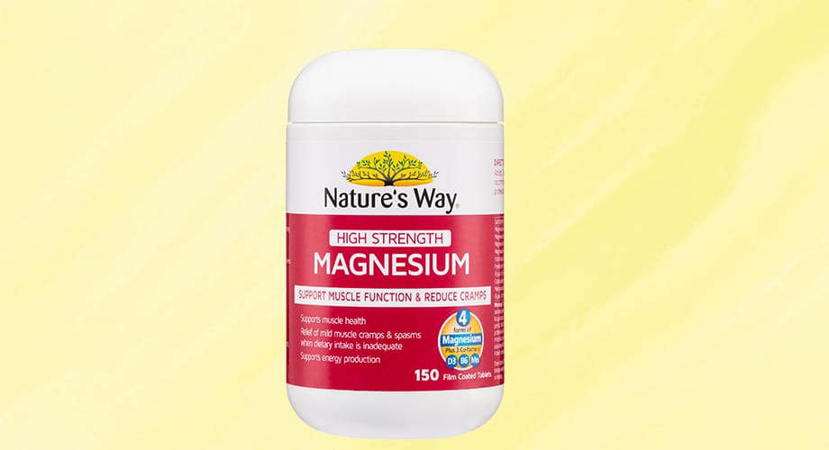 Nature's Way High Strength Magnesium 600mg 150 Tablets