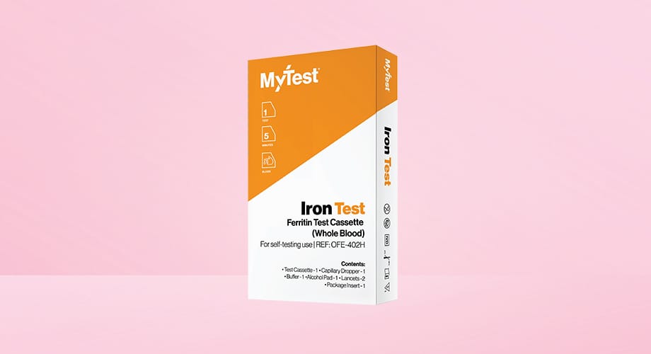 My Test Ferratin (Iron) Rapid Self Test