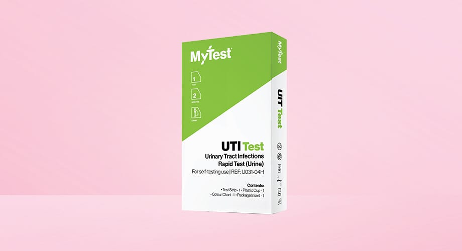My Test Urinary Tract Infection Rapid Self Test