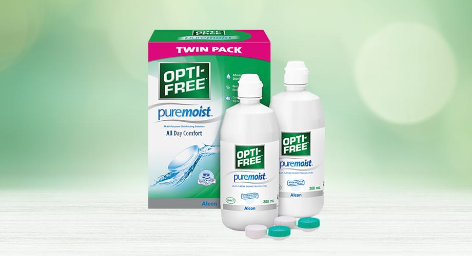 Opti-Free PureMoist Twin Pack 300mL