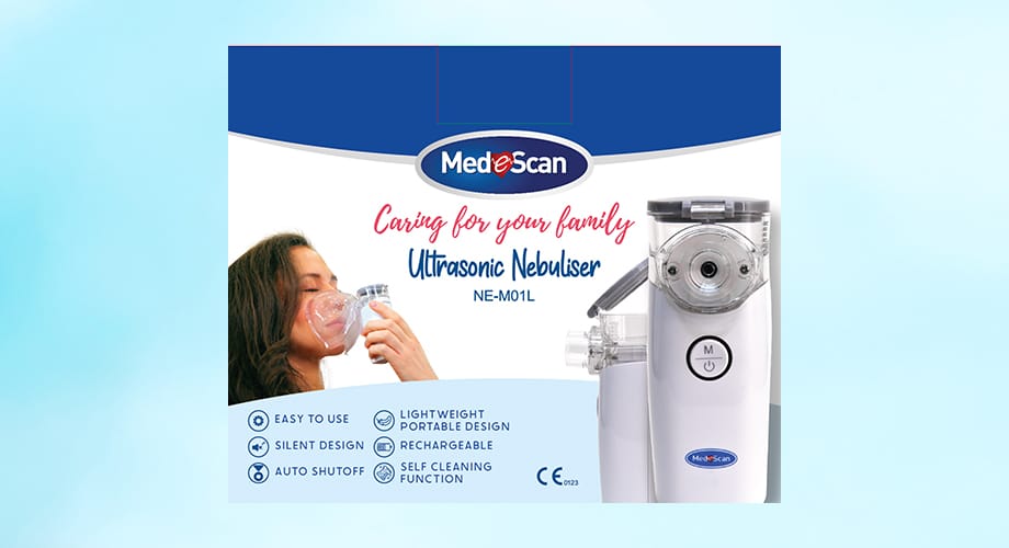 Medescan Ultrasonic Portable Nebuliser