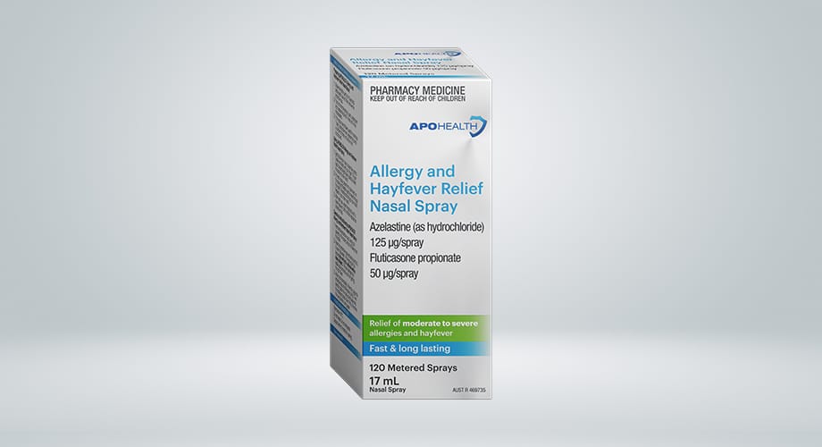 APOHEALTH Allergy & Hayfever Nasal 120 Metered Sprays