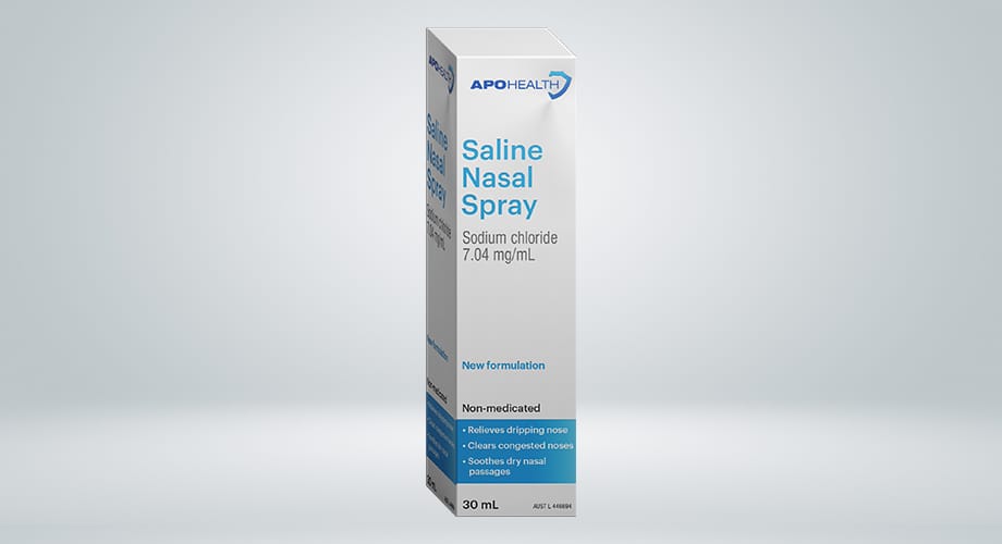 APOHEALTH Saline Nasal Spray 30mL