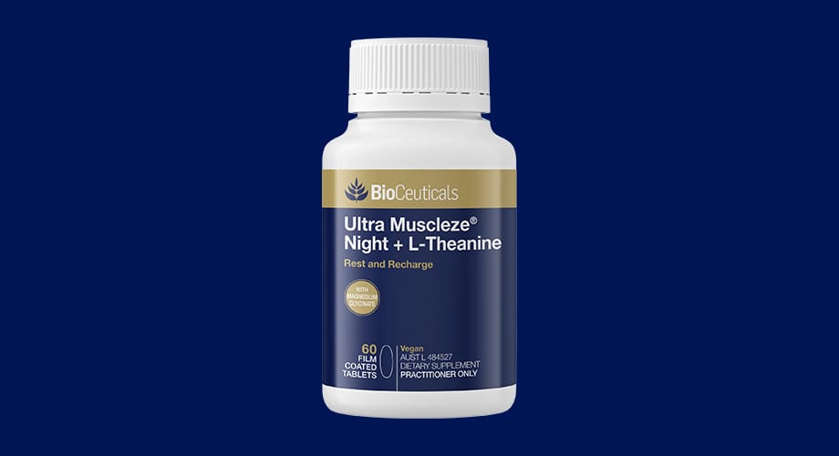 BioCeuticals Ultra Muscleze Night + L-Theanine 60 Tablets