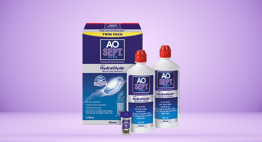 AOSept HydraGlyde 360mL Twin Pack