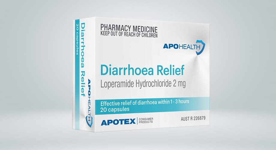 APOHEALTH Diarrhoea Relief 2mg 20 Capsules