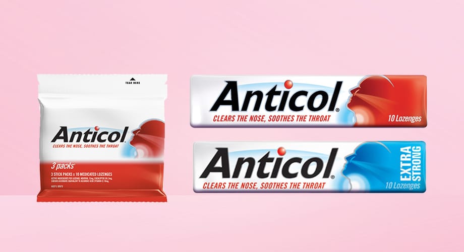 Anticol Lozenges Range