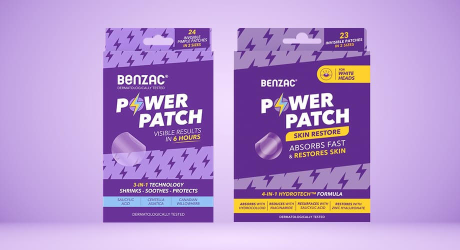 Benzac Powder Patches Range