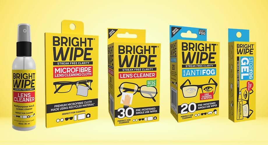 Brightwipe Lens Cleansing & Care Selected Range